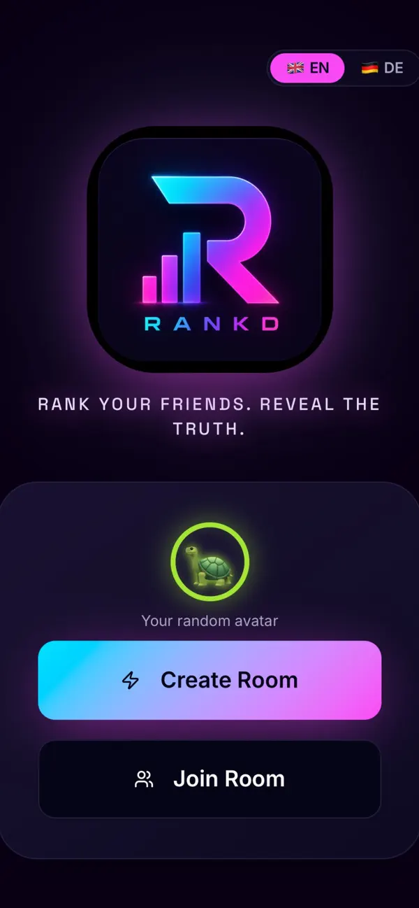 Rankd Party Game