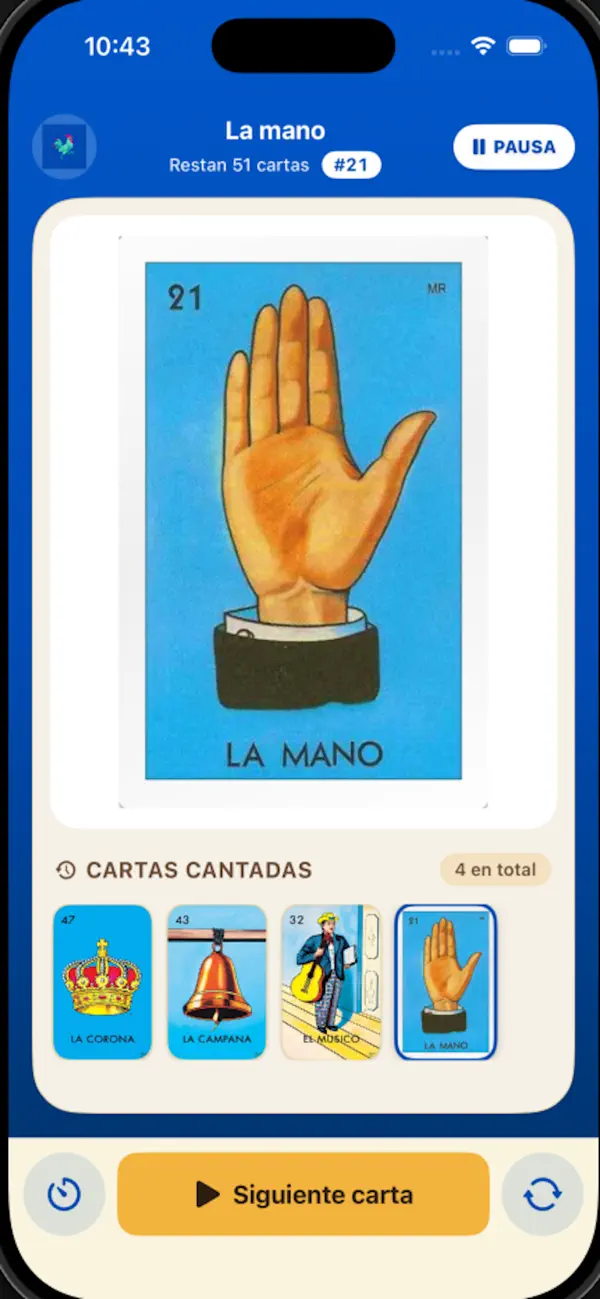 Lotería: ¡Corre y Se Va!
