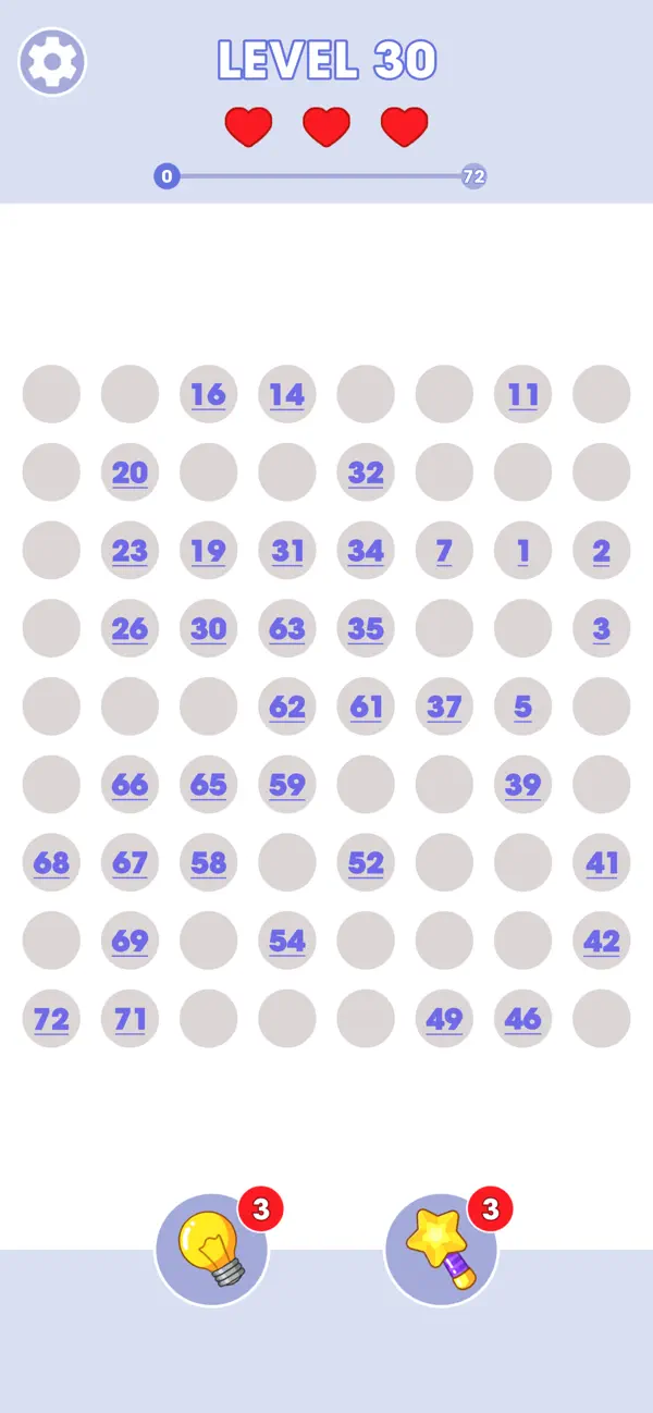 Line Number Puzzle
