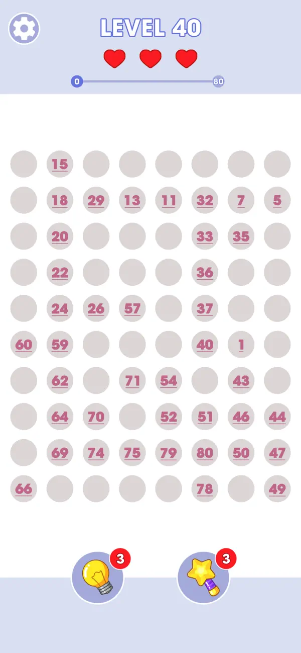 Line Number Puzzle