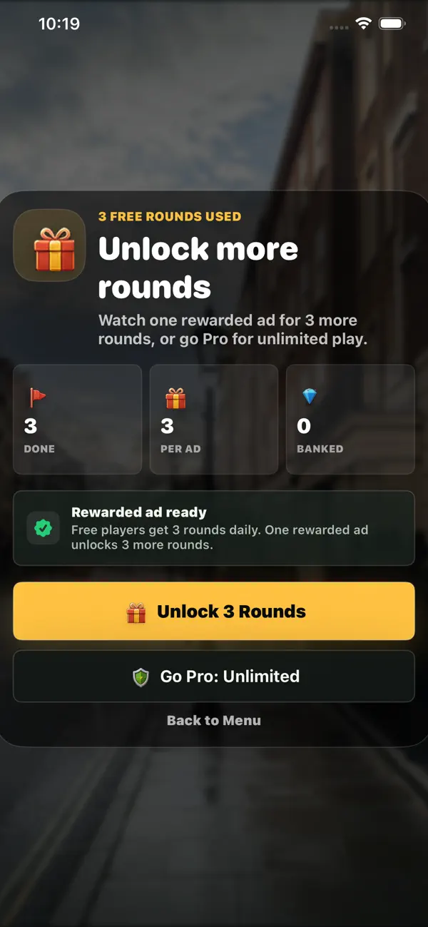 Wandr: World Guessing Game