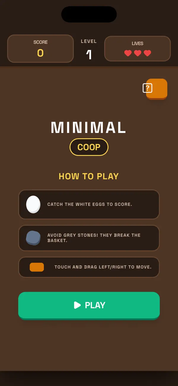 Egg Drop: Action Game!