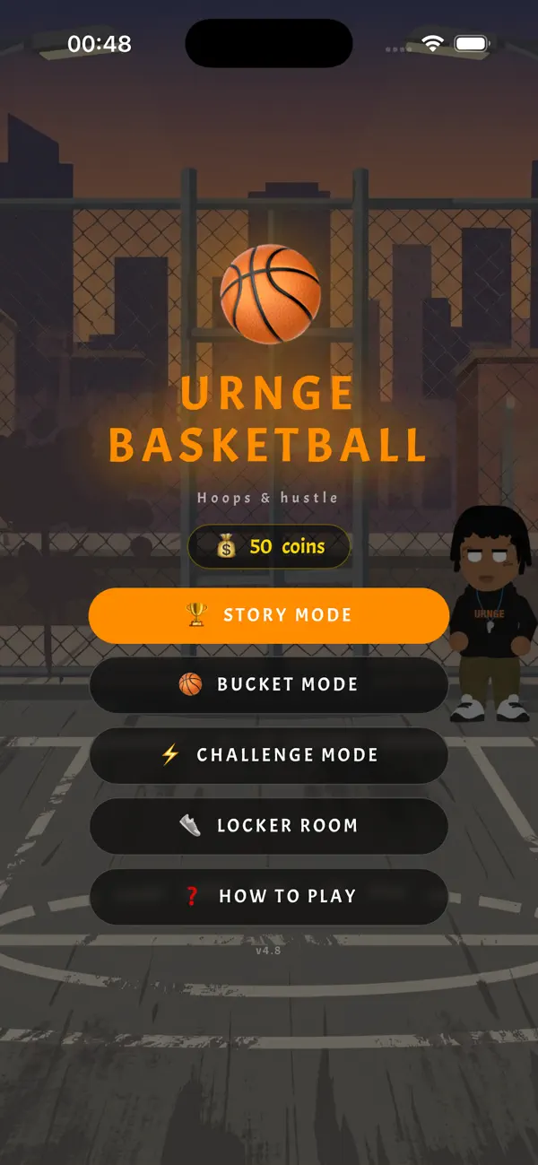 Urnge Basketball
