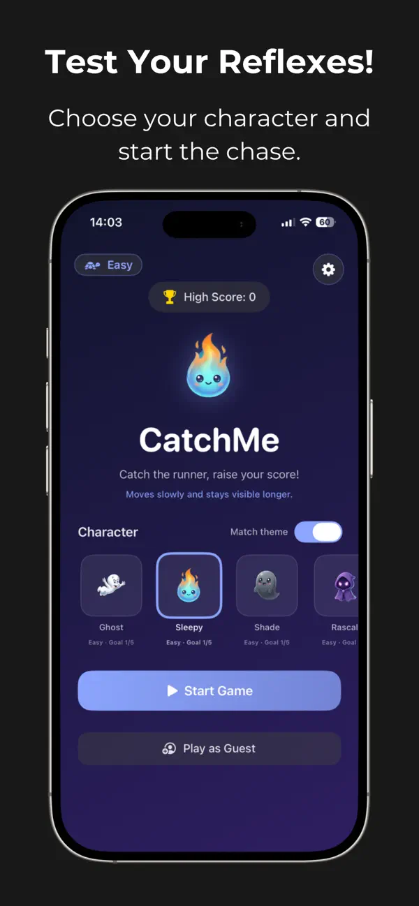 CatchMe - Ghost Reflex Arcade