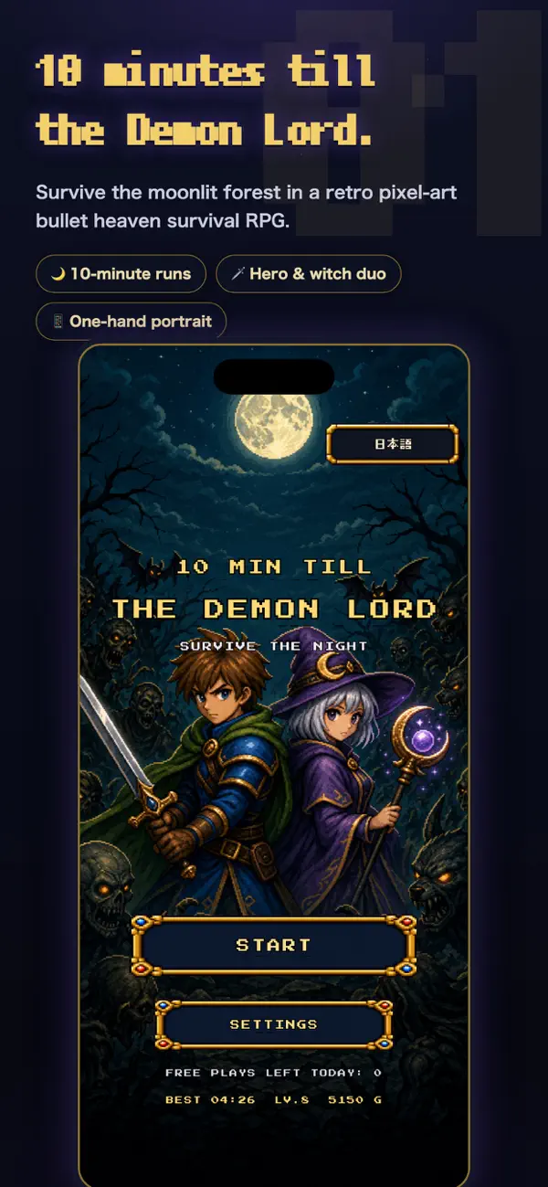 10 Minutes Till the Demon Lord
