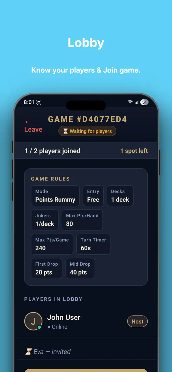 Friends Rummy