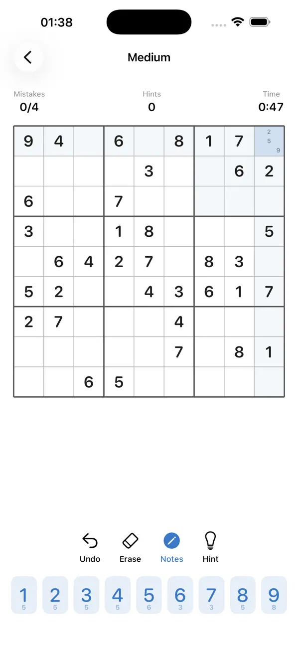 Sudoku: Number Logic Puzzle