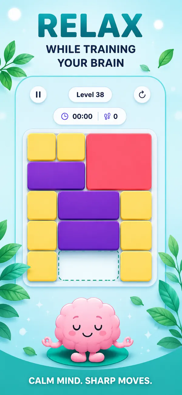 Slide Block Escape Puzzle