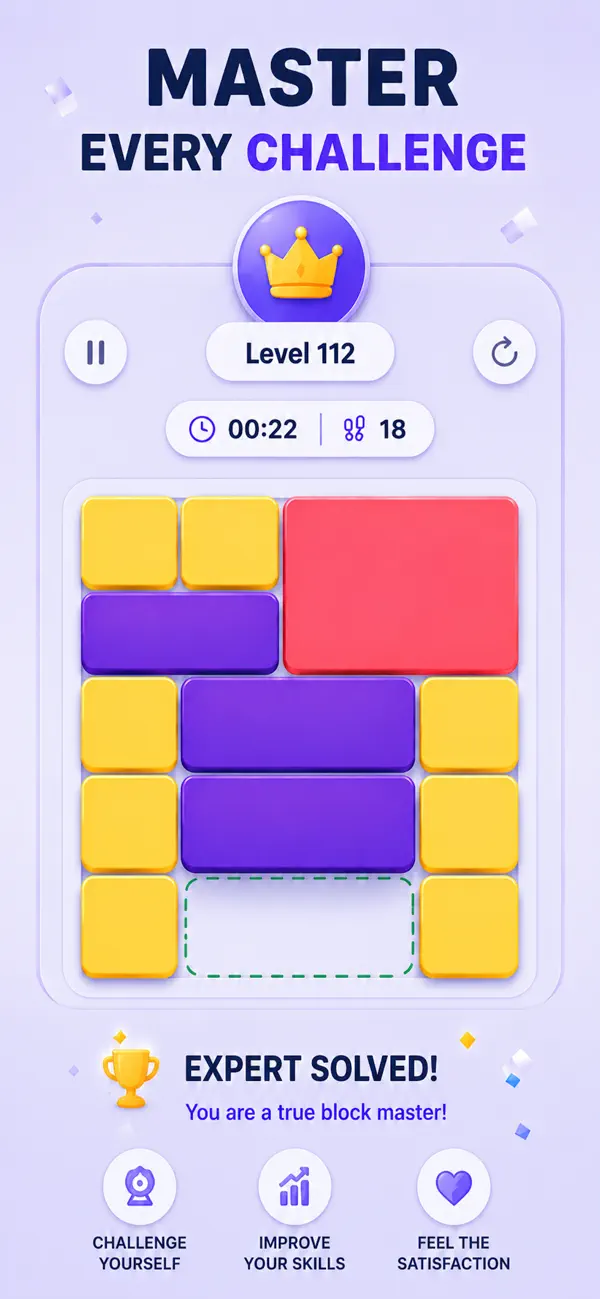 Slide Block Escape Puzzle