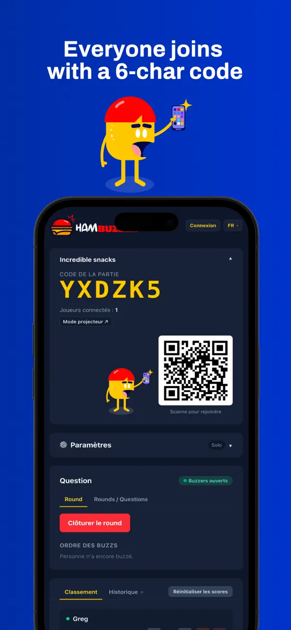 HamBuzzer - Quiz, Buzz & Fun