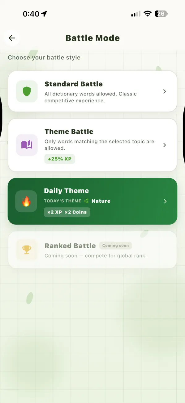 WordForge:Word Battle & Puzzle