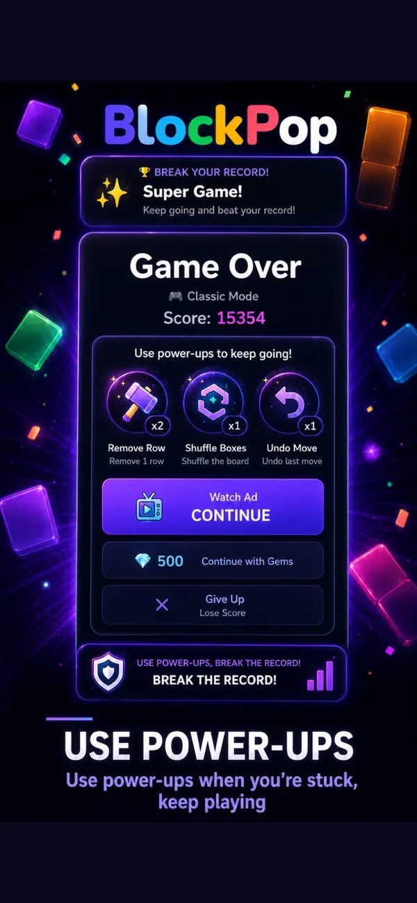 BlockPop - Block Puzzle Game