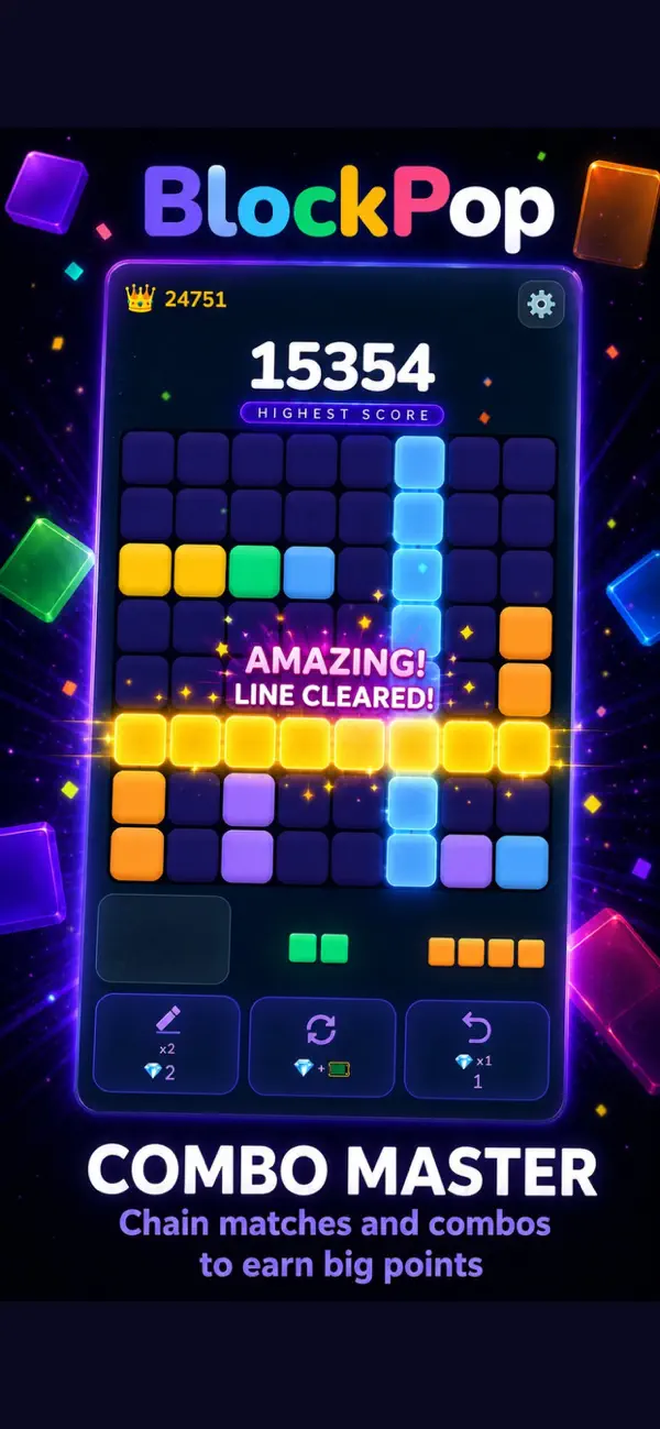 BlockPop - Block Puzzle Game