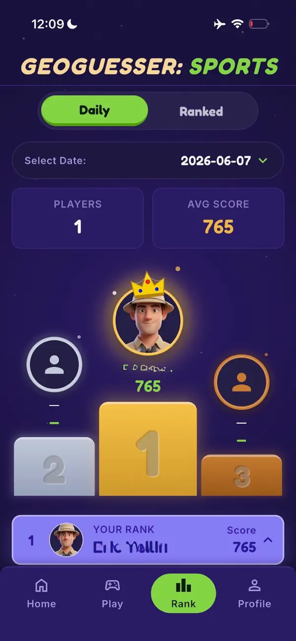 GeoGuesser: Sports Trivia
