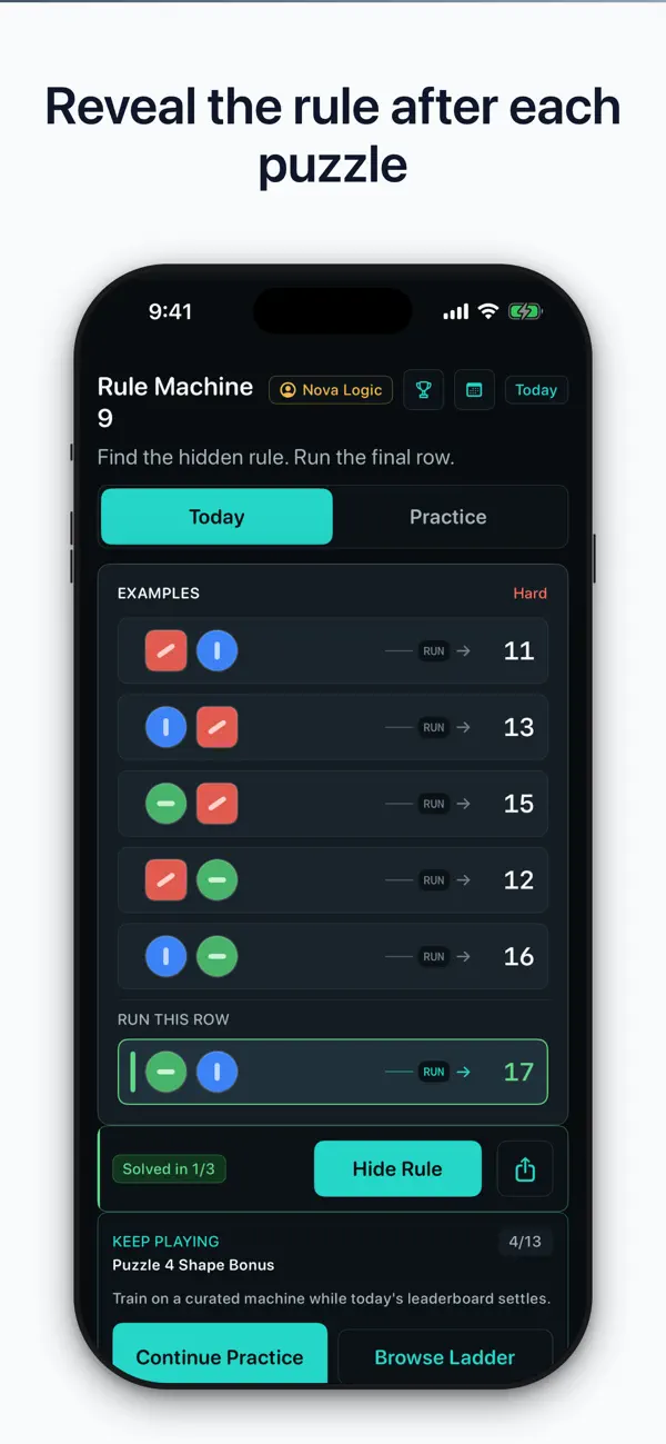 Rule Machine