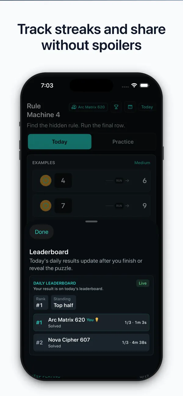 Rule Machine