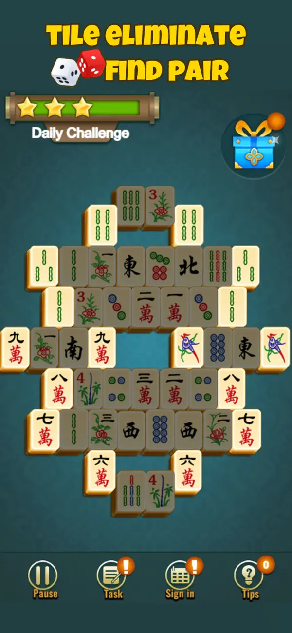 Tile Eliminate : Find Pair