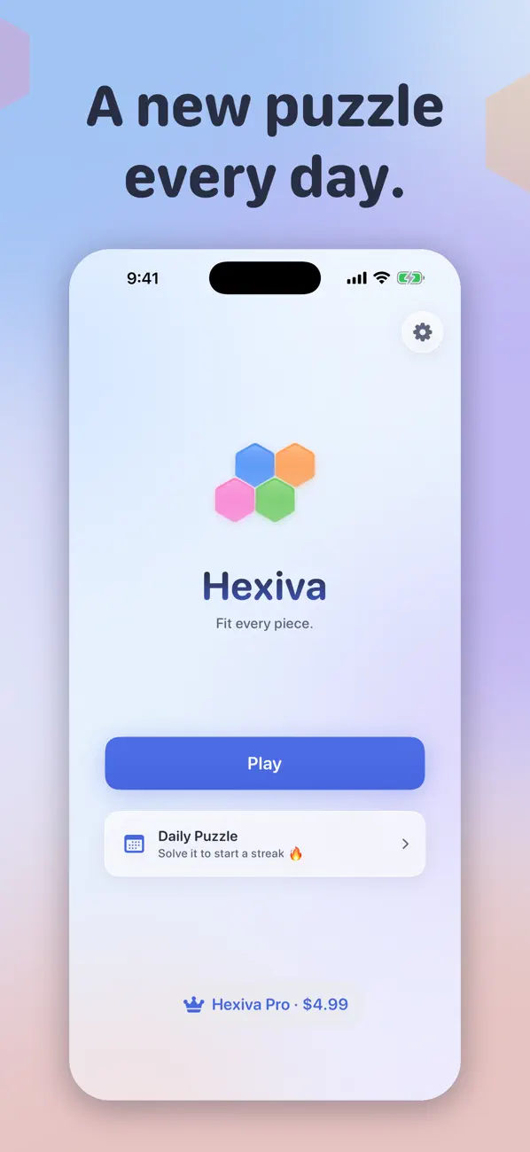 Hexiva: Hexa Tangram Puzzle