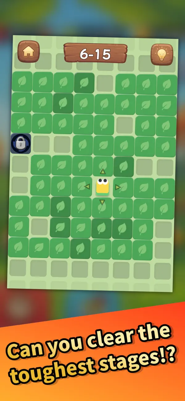 Munch Worm: Leaf Trail Puzzle