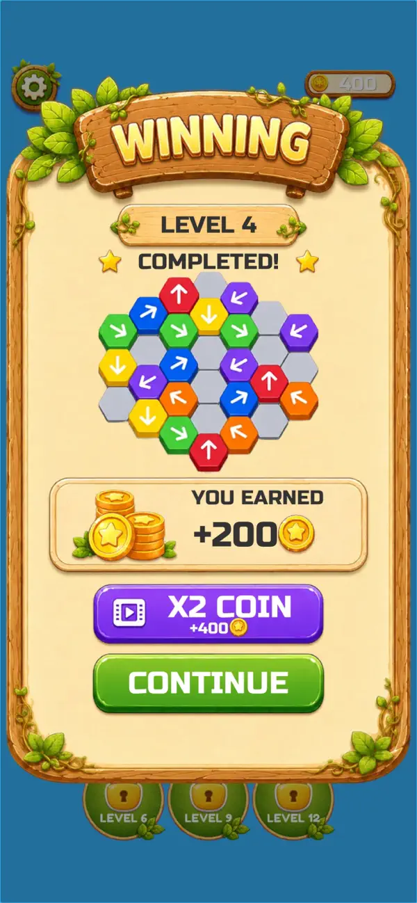 HexArrow Puzzle