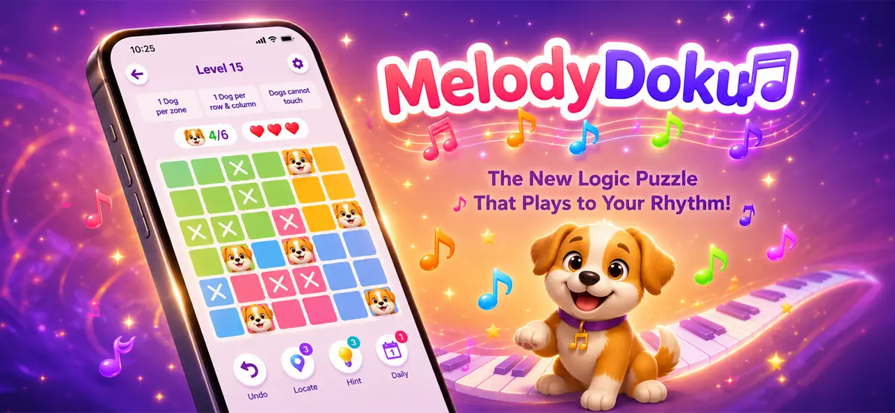 MelodyDoku: Brain Puzzle Games