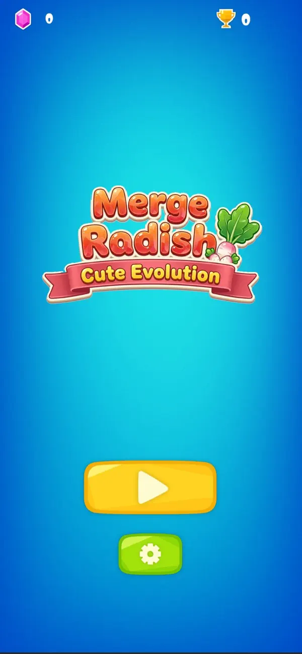 Merge Radish: Cute Evolution