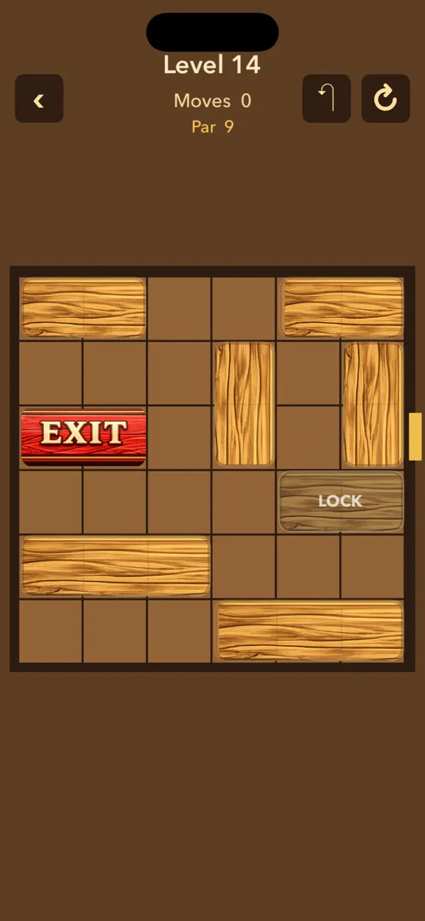 Wooden Slide Puzzle