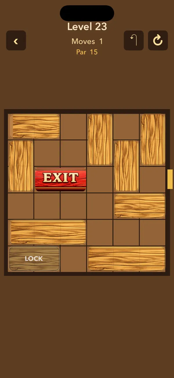 Wooden Slide Puzzle