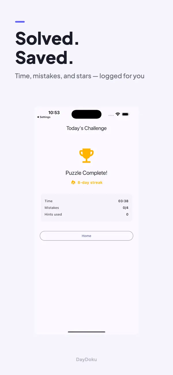 DayDoku: Daily Sudoku