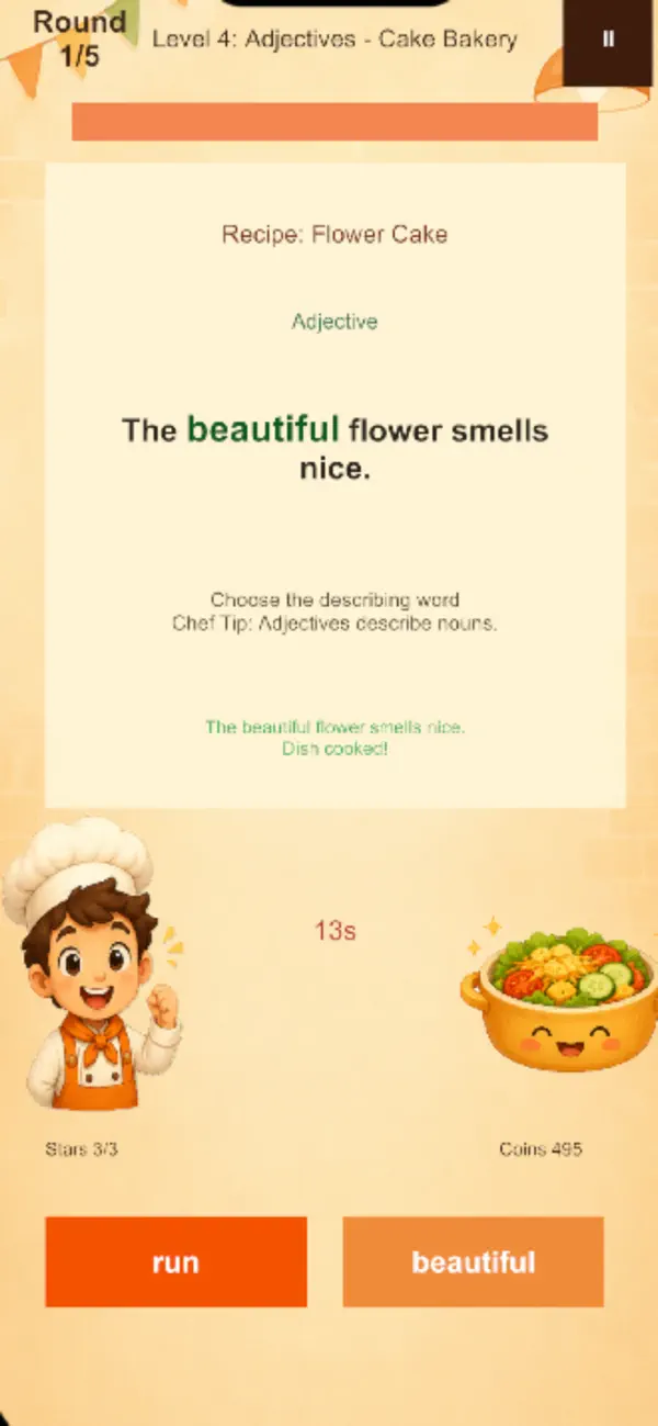Sentence Chef