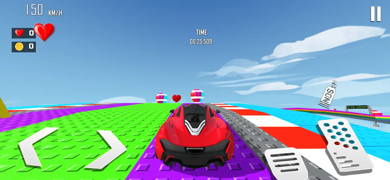 GT Mega Ramp Car Stunt Game