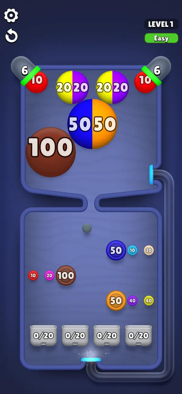 Bouncy Ball Sort