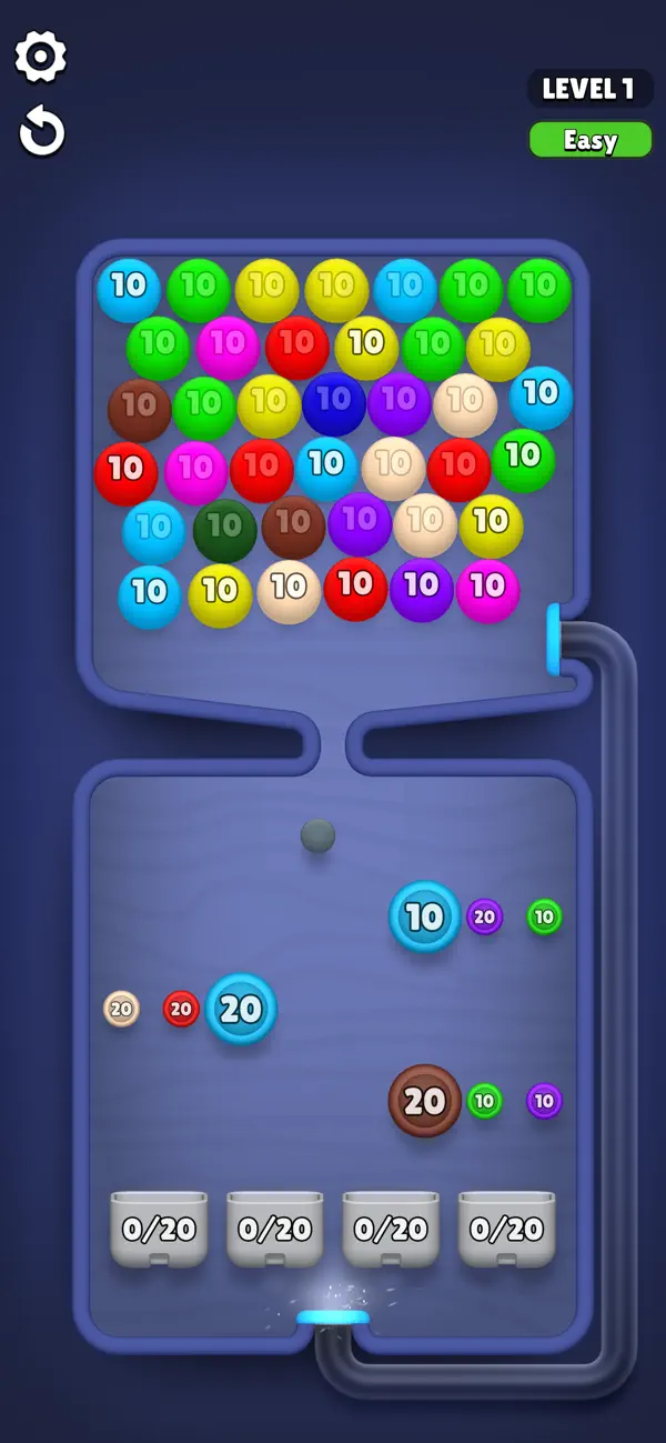 Bouncy Ball Sort