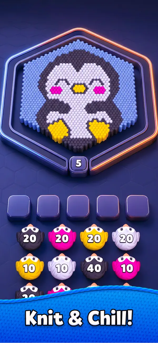 Hexy Yarn: Knit Puzzle