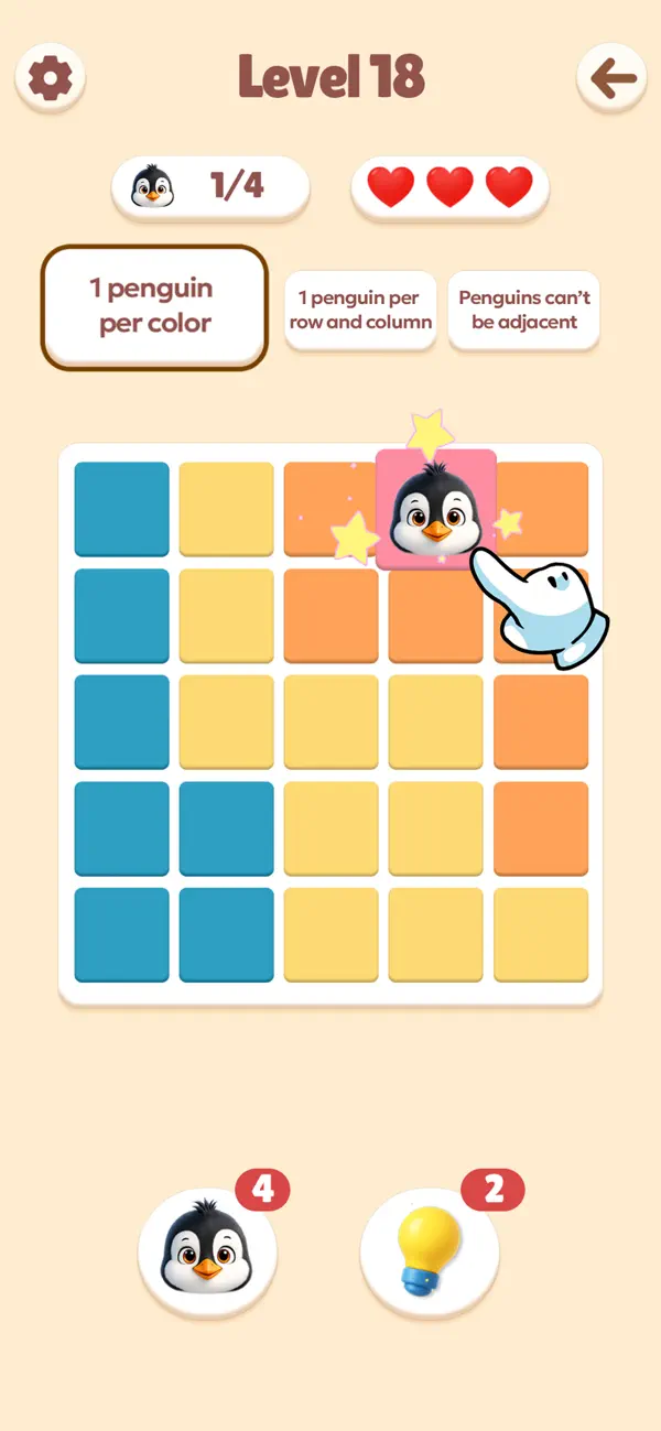 Pengdoku - Logic Puzzle Games