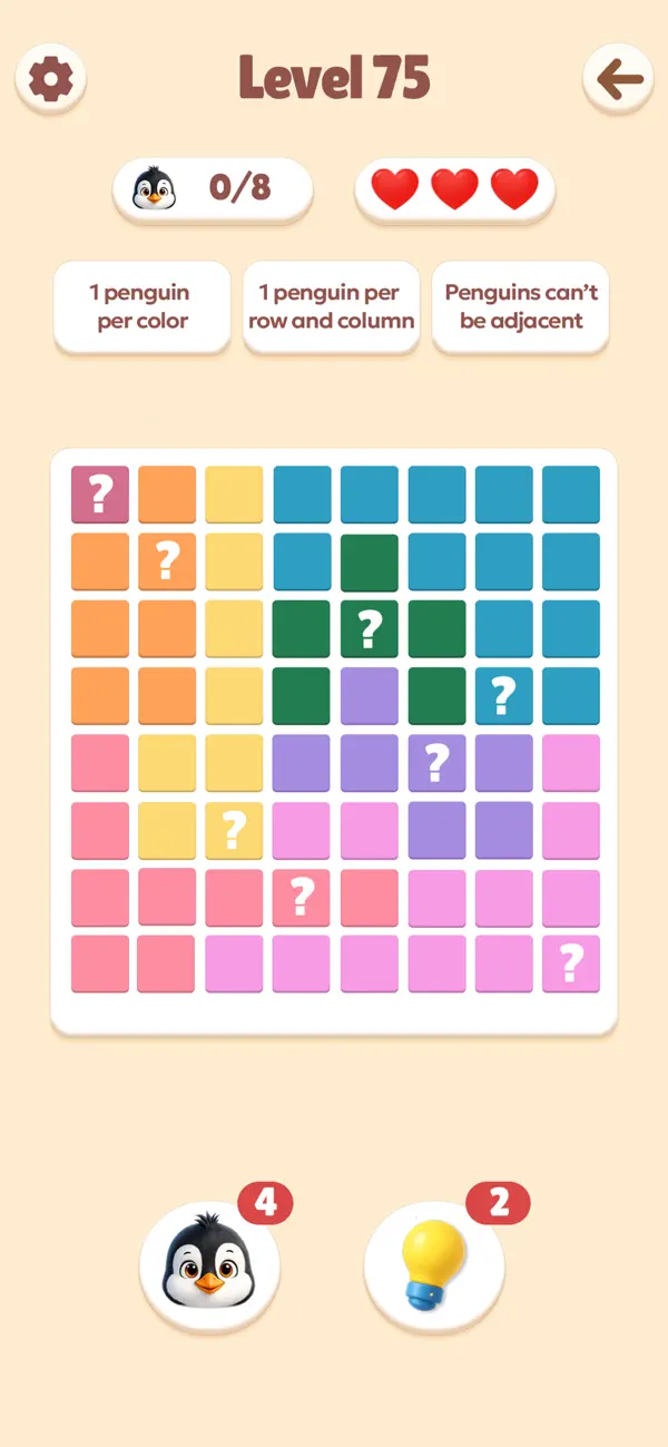Pengdoku - Logic Puzzle Games