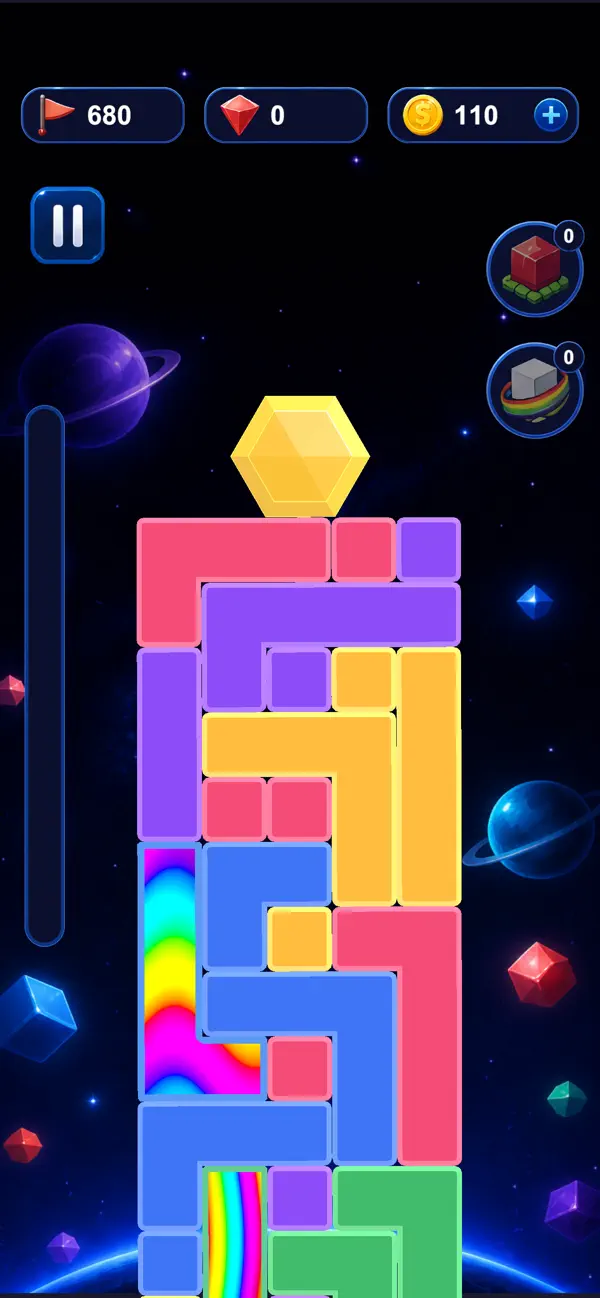 Hex Drop - Tower Puzzle