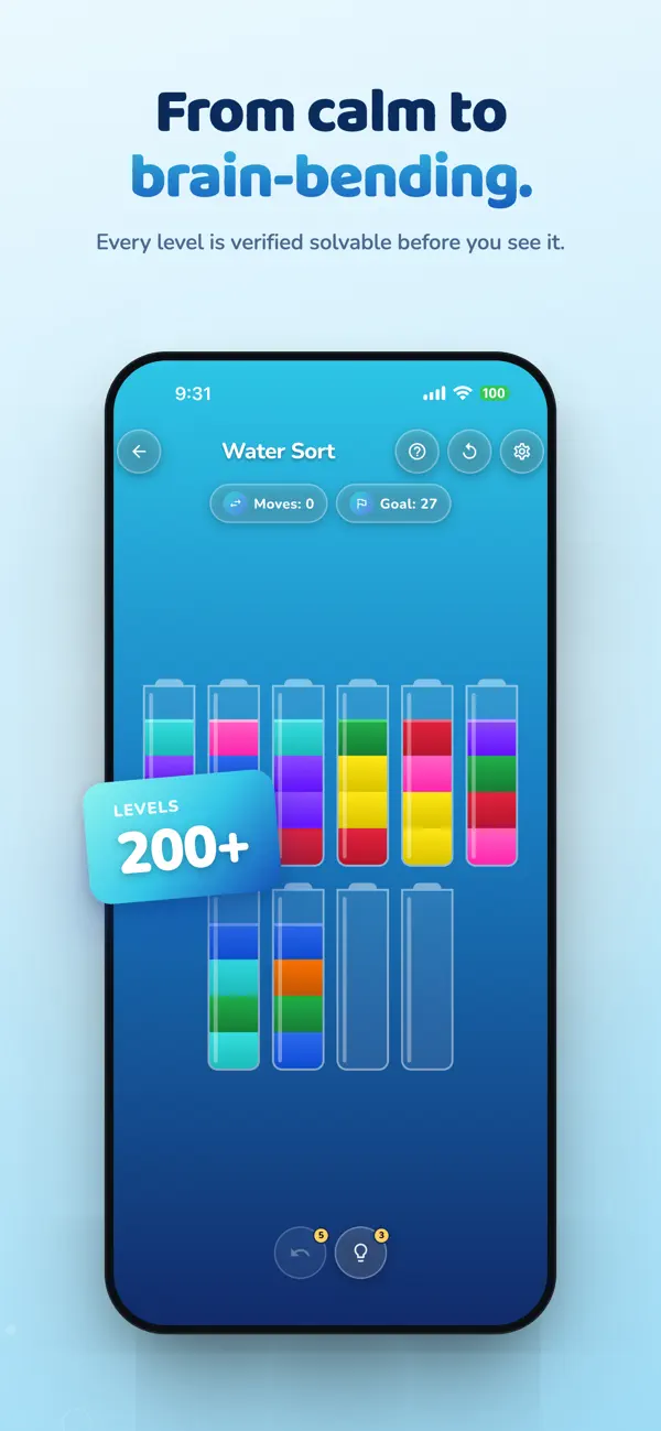 Water Sort - Liquid Puzzles