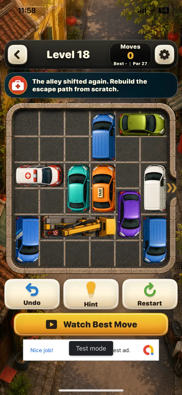Hanoi Parking Escape