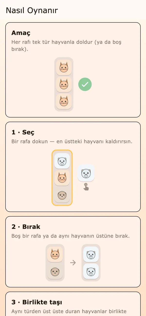 Cozy Animal Sort
