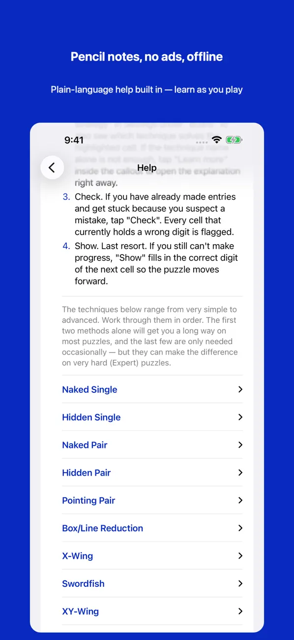 Sudoku Traditional Puzzle Game