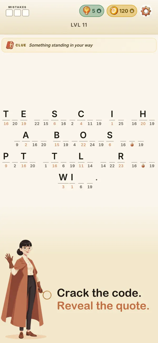 Letter Sleuth - Word Puzzle