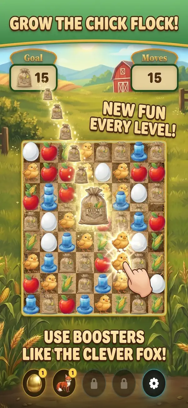 Chicken Farm Match