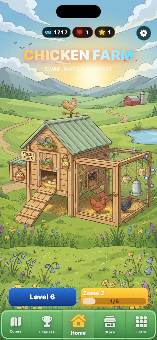 Chicken Farm Match