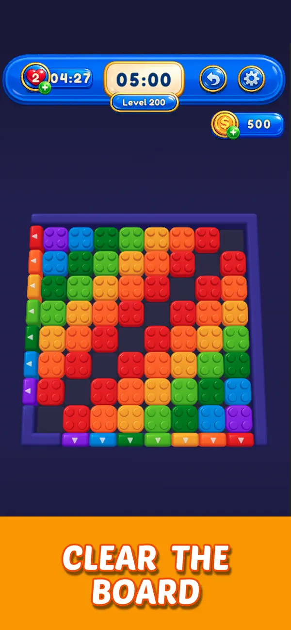 Block Slide Out: Color Puzzle