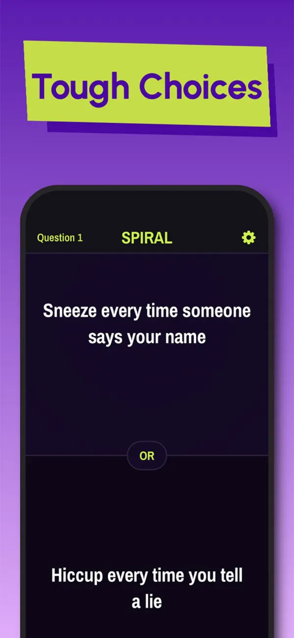 Spiral: Would You Rather Game