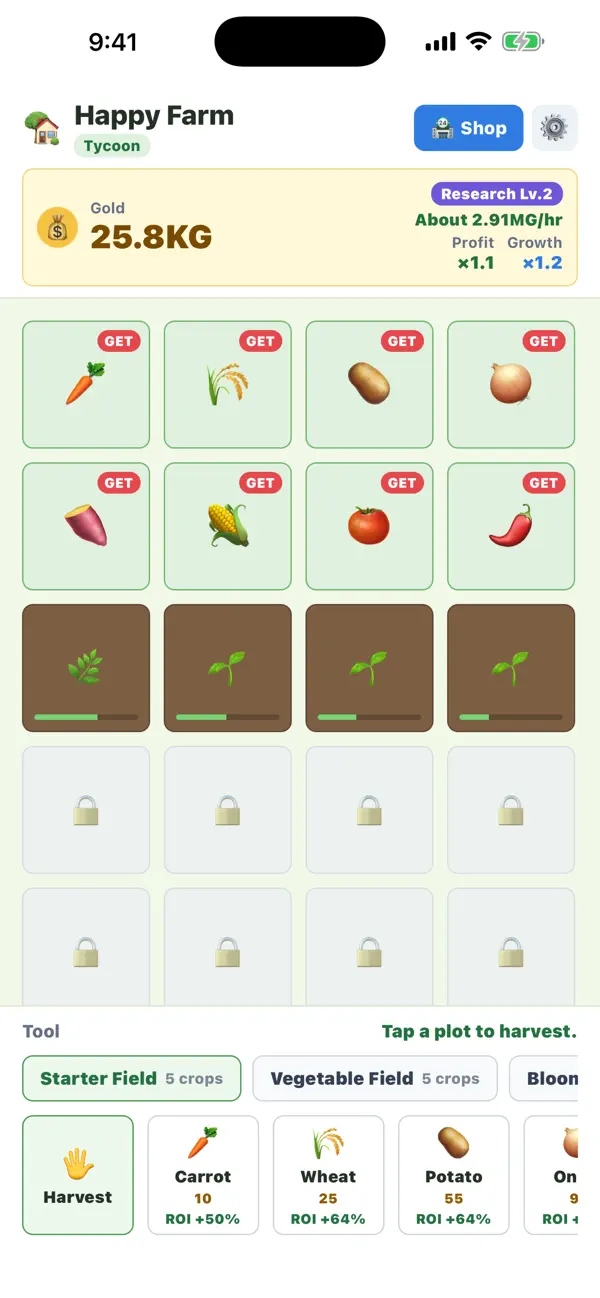 Happy Farm Tycoon