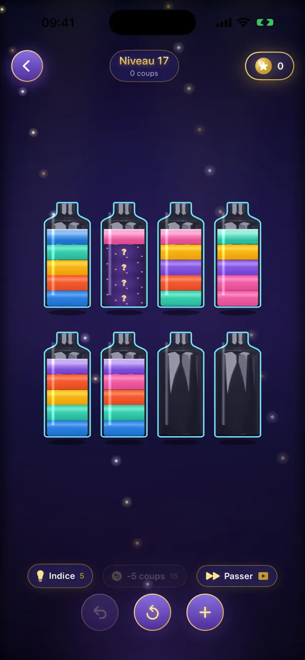 HueVault: Color Sort Puzzle