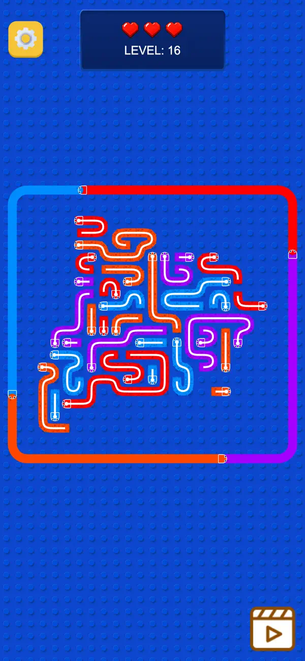 Snakes Puzzle: Color Gates