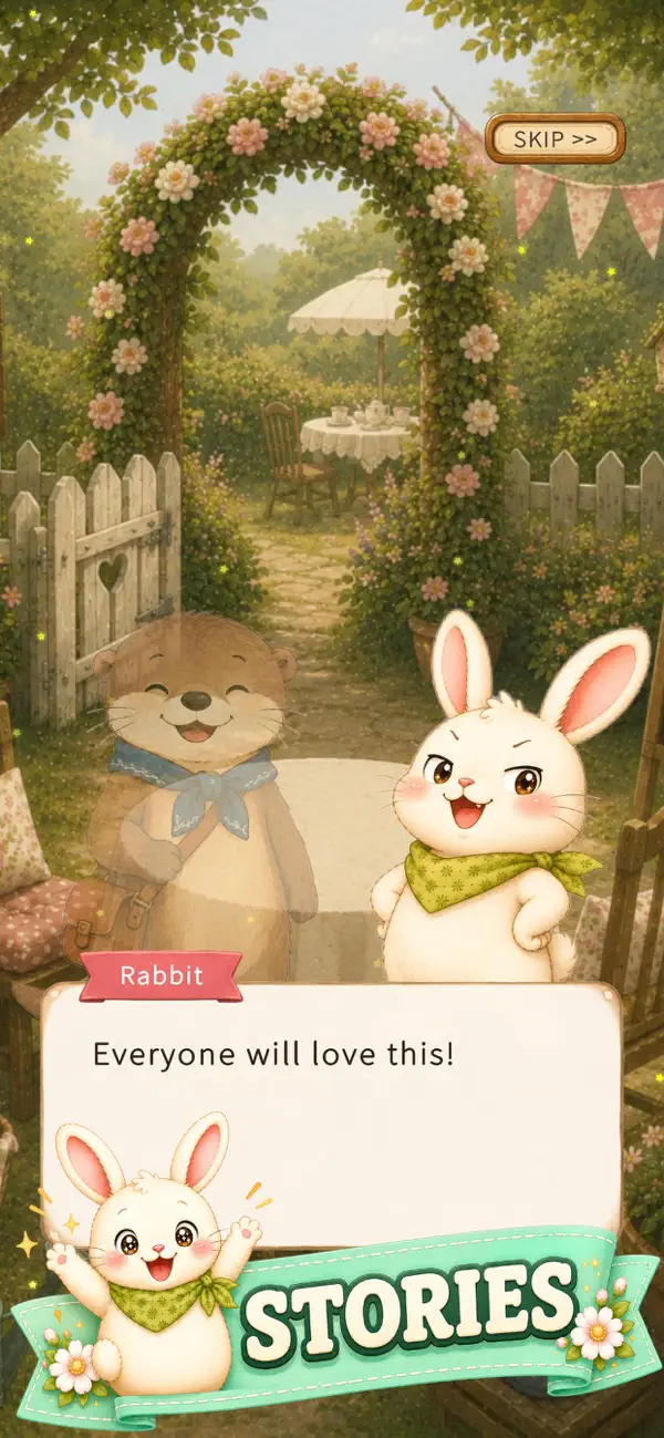 Merge Animals Story